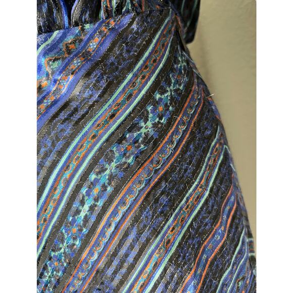 VERONICA BEARD Dita Printed Devore-satin Midi Dress 2 - Picture 12 of 12